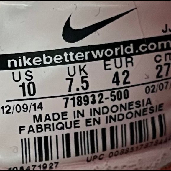 Nike Free TR Fit 5.0 Athletic Shoes Women’s Size 10 - Picture 7 of 7